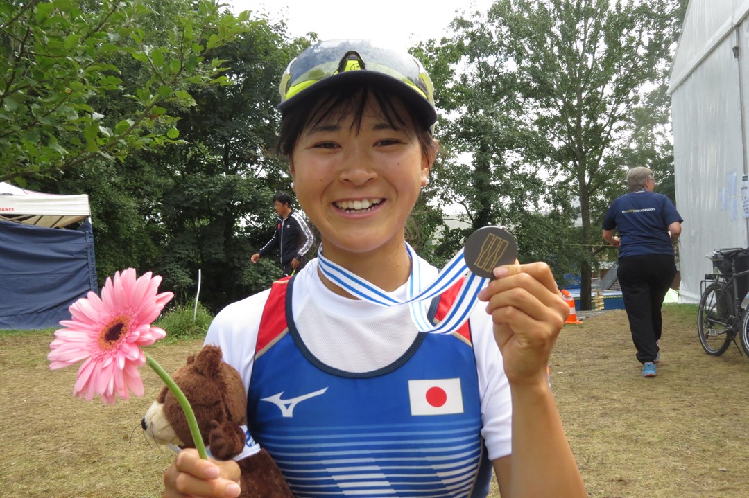 銀メダルを獲得した冨田選手